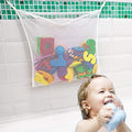 Mesh Bath Toy Holder with Suction Cup - Bathroom Tub Wall Kids Toy Storage Organizer