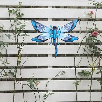 Metal Dragonfly Wall Decor