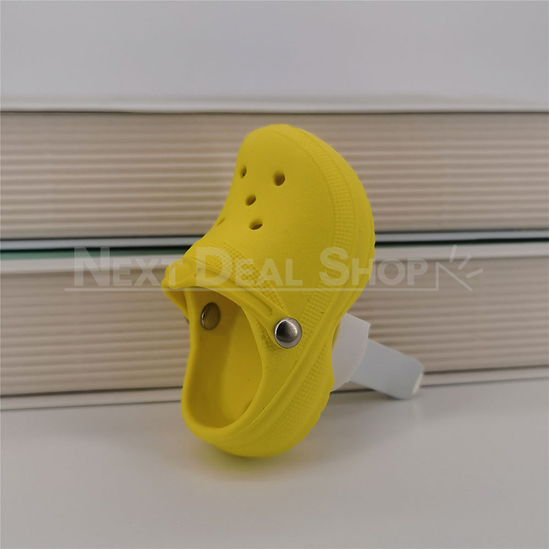 Mini Crocs Car Air Freshener-Next Deal Shop-Yellow-Next Deal Shop