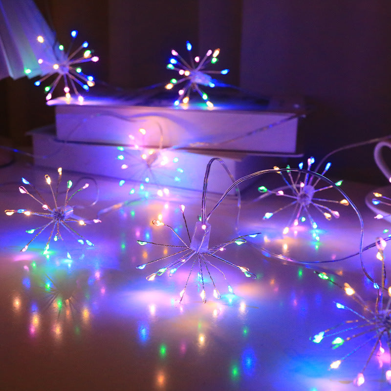 Multicolor LED Starburst String Light-Next Deal Shop-Next Deal Shop