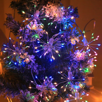 Multicolor LED Starburst String Light