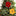 3 Pcs Festive Christmas Flower Ornament Set