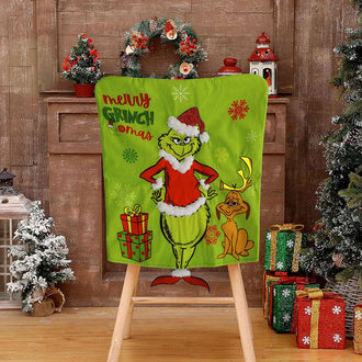 Naughty Christmas Chair Cover
