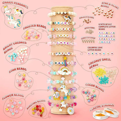 DIY Bracelet Making Kit - Kids DIY Earring Bracelet Kits