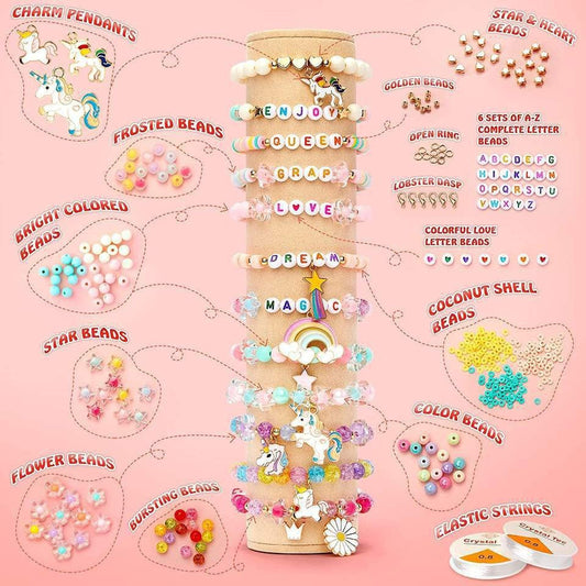 DIY Bracelet Making Kit - Kids DIY Earring Bracelet Kits
