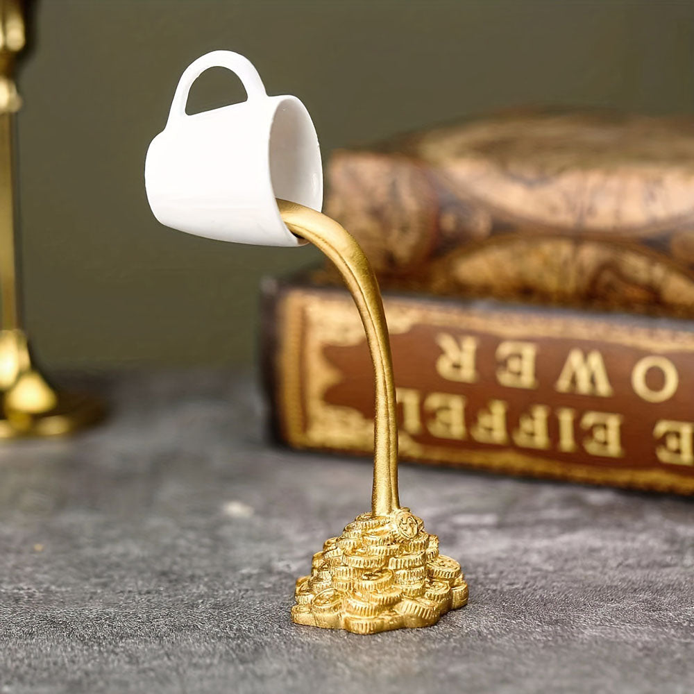 Floating Treasure Coffee Cup Decor