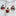 3 Pcs Adorable Metal Christmas Snowman Ornament Set