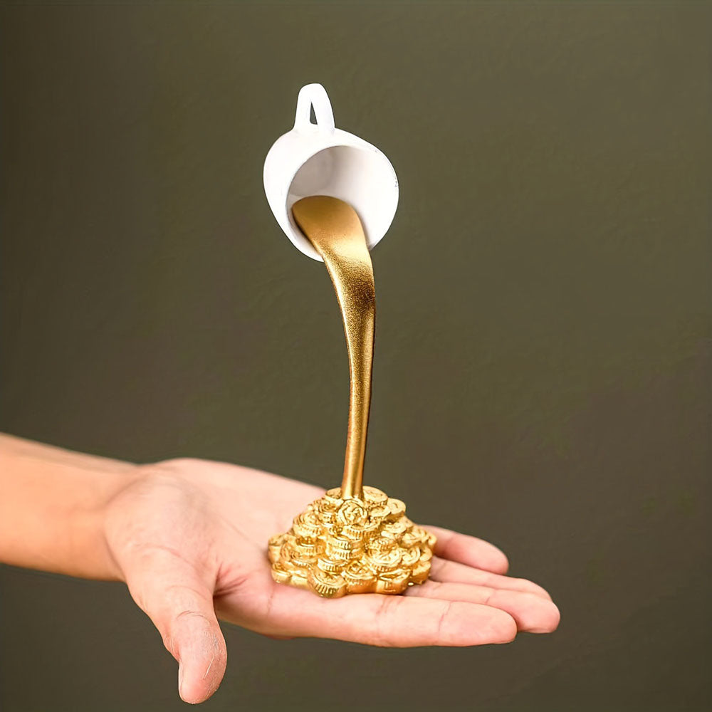 Floating Treasure Coffee Cup Decor