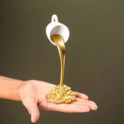 Floating Treasure Coffee Cup Decor