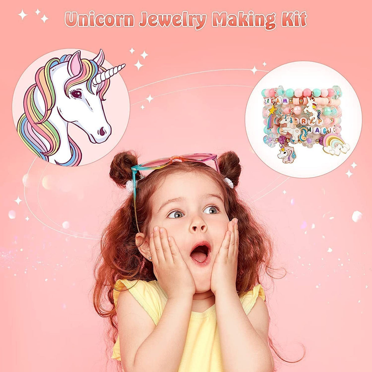 DIY Bracelet Making Kit - Kids DIY Earring Bracelet Kits