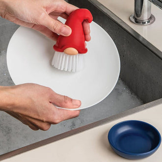 Adorable Gnome Dish Brush