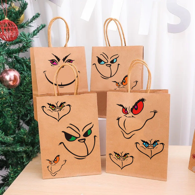Naughty Christmas Stickers Set - Window Gift Box Xmas Party DIY Decal