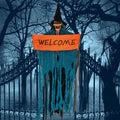 Halloween Sound Activated Hanging Ghost Decoration