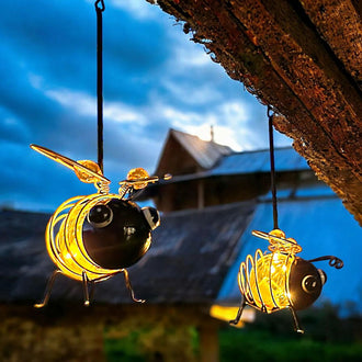 Adorable Solar Powered Metal Bug Light