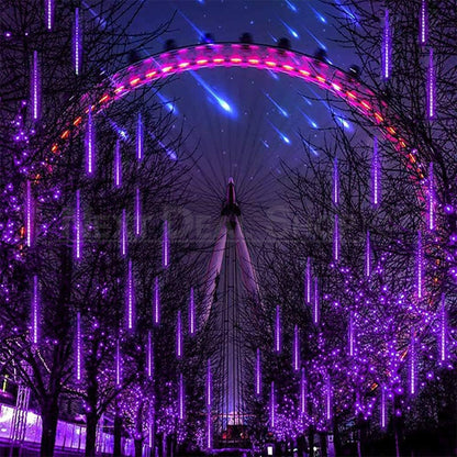 Purple Meteor Shower LED Rain Light-Next Deal Shop-Next Deal Shop