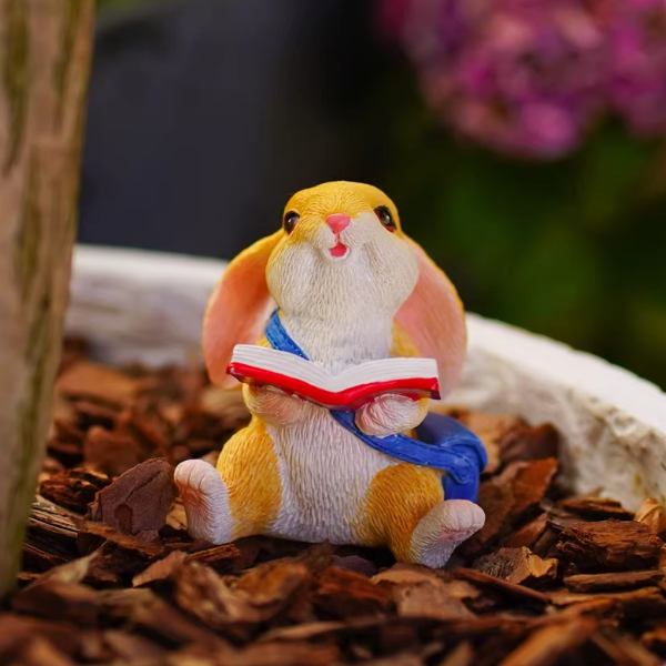 Adorable Reading Bunny Figurine – nextdealshop.co.uk