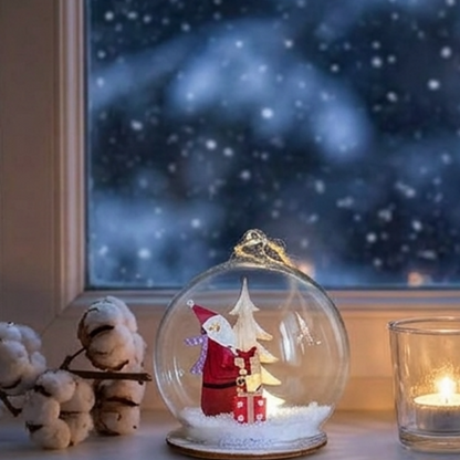 Christmas Hand-blown Glass Decorative Ornament
