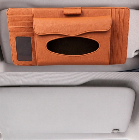 Multi-Pockets Car Visor Organizer