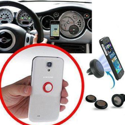 Magnetic Mobile Phone Mount (Fits all Phones!)