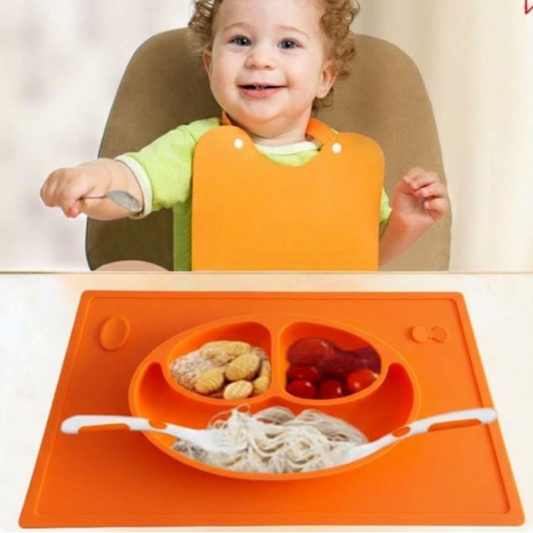 Baby Face Silicone Placemat