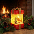 LED Christmas Gift Box Light - Home Tabletop Xmas Holiday Indoor Decoration