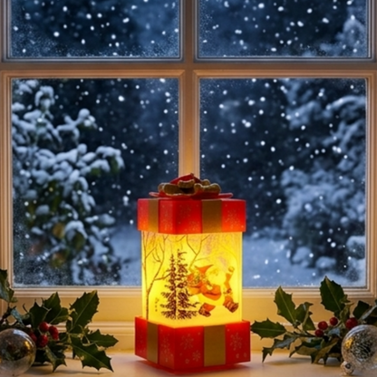 LED Christmas Gift Box Light - Home Tabletop Xmas Holiday Indoor Decoration
