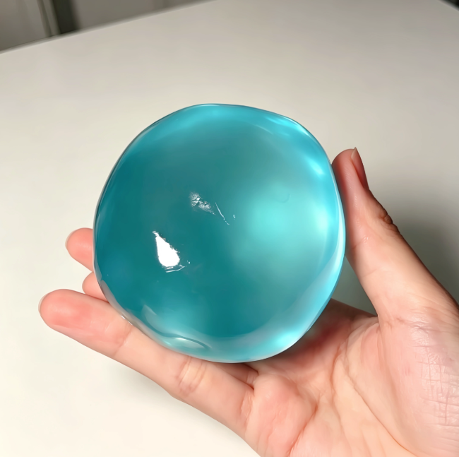 Coconut Oil Squishy Stress Relief Ball - Novelty Sensory Toy Gift