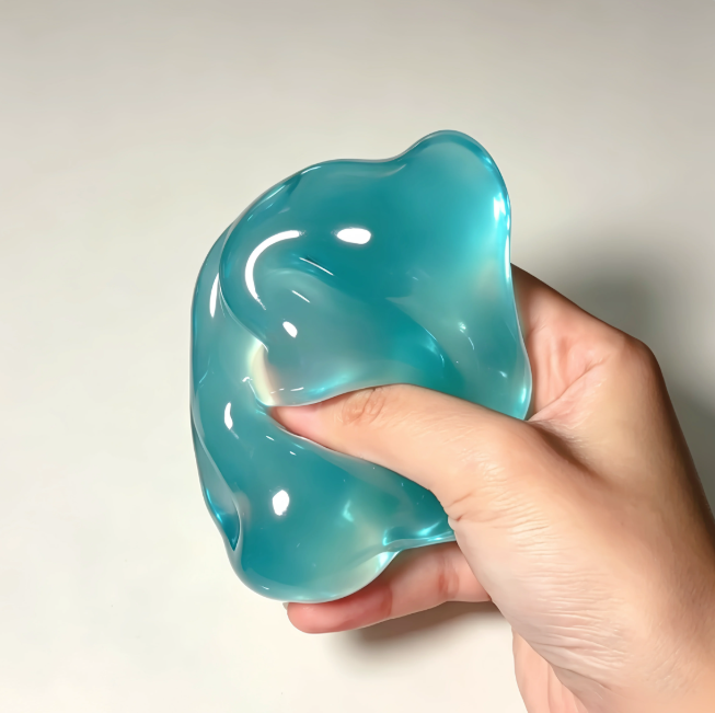 Coconut Oil Squishy Stress Relief Ball - Novelty Sensory Toy Gift