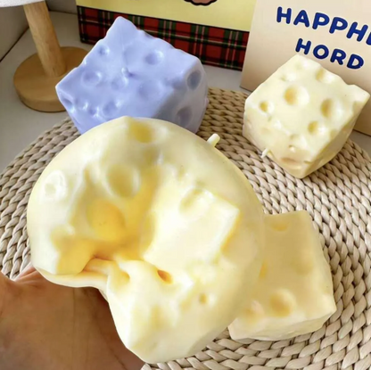 Coconut Oil Cheese Squishy Stress Relief Toy - Novelty Sensory Gift
