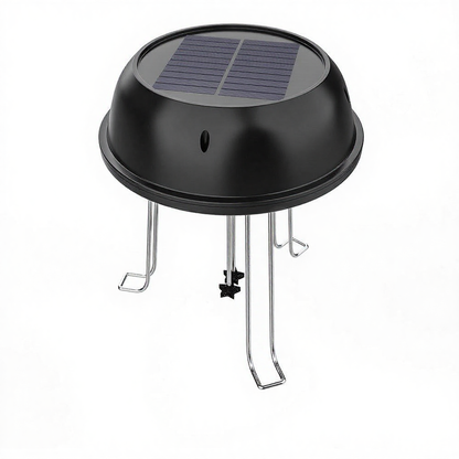 Solar Powered Bird Bath Water Wiggler - Weatherproof Outdoor Backyard Garden Bird Attracting Accessory
