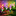 Solar Powered Color Changing LED Calla Lily Stake Lights  -  Weatherproof Flower Bed & Yard Accent Lighting