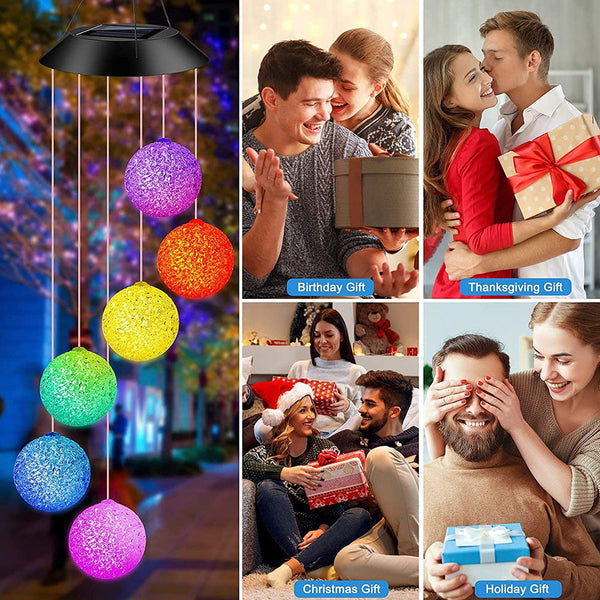 Solar-Powered LED Dangling Globe Light – nextdealshop.co.uk