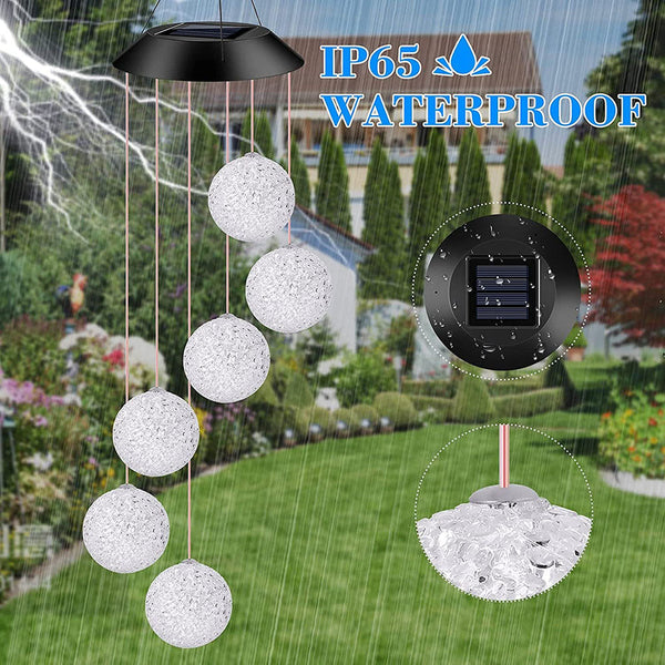 Solar-Powered LED Dangling Globe Light – nextdealshop.co.uk
