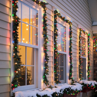 Solar Powered Multicolor LED Strawberry String Lights - Weatherproof Patio & Tree Accent Lighting