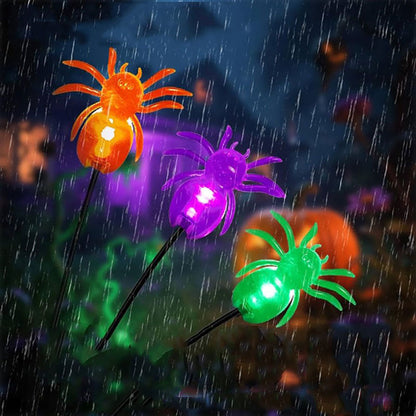 Halloween LED Spider Stake Lights Outdoor Pathway Garden Yard Decor-View 4-Next Deal Shop