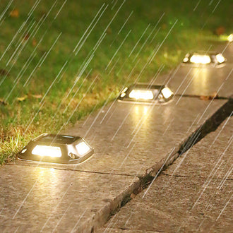 Solar Powered Stainless Steel LED Ground Light