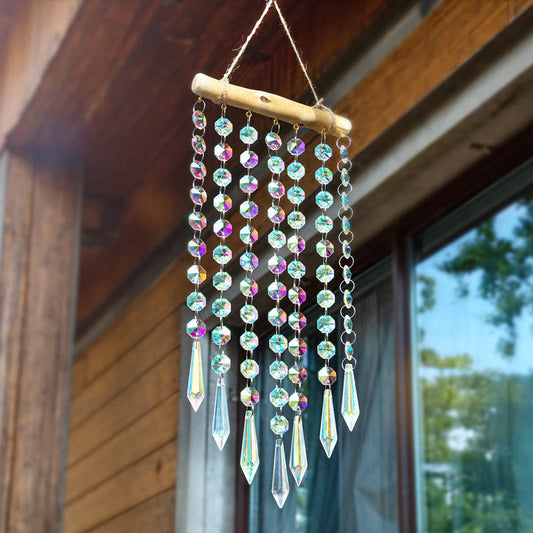 Rainbow Crystal Hanging Suncatcher - Home Window Bedroom Wall Hanging Decoration