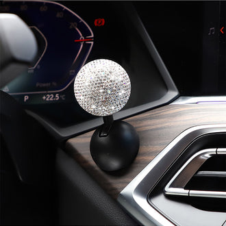 Bling Car Joystick Engine Start Button Cover