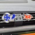 2 Pcs Running Cat & Mouse Car Air Vent Decor Set - Car Air Vent Cute Interior Decor