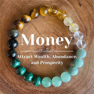 Crystal Energy Bead Bracelet