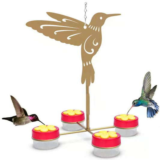 Detachable Outdoor Hummingbird Feeder - Garden Yard Backyard Bird Feeding Supply