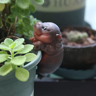 Adorable Chubby Hippo Pot Hugger