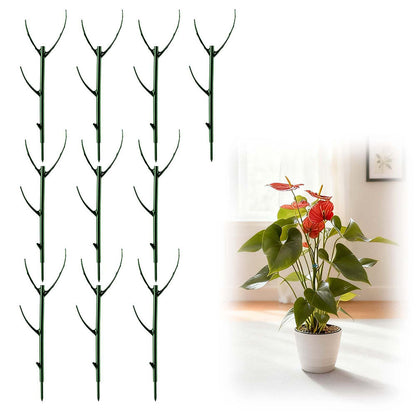 10 Pcs - Stackable Monstera Plant Support Stake - Garden Potted Plant Vine Climbing Support Decoration