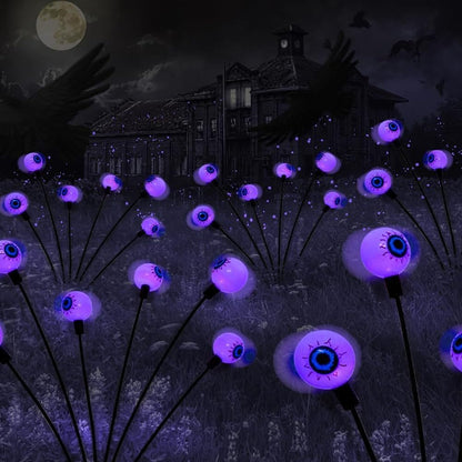 10-in-1 Solar Powered LED Ghost Eye Stake Light-Next Deal Shop-Purple-Next Deal Shop
