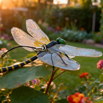 4 Pack - 3D Artificial Dragonfly Bug Repellent