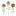 Set of 3 Crystal Sunflower Suncatcher Plant Stakes