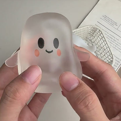 Coconut Oil Ghost Squishy Stress Relief Toy - Novelty Sensory Gift