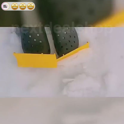Snow Plow Shoe Charm - 2 Pcs, Funny Shoe Decor