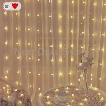 LED USB Globe Curtain Lights