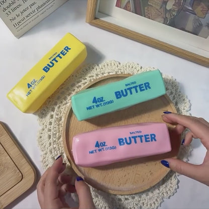 Butter Stick Squishy Stress Relief Toy - Novelty Sensory Gift